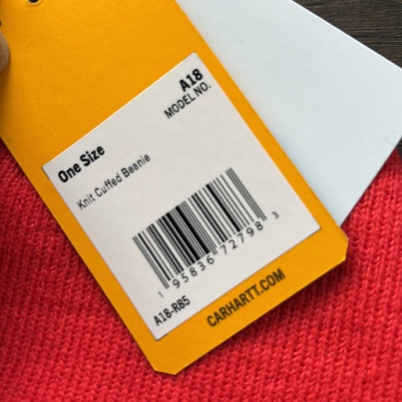 Carhartt Knit Cuffed Beanie, watch hat, winter warm, unisex  - OS - Picture 5 of 6